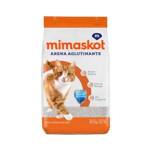 Arena Para Gatos MIMASKOT GATOS Bolsa 10Kg