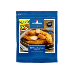 Tirras de Pechuga de Pollo SAN FERNANDO Bolsa 300gr