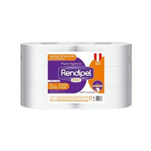 Papel Higiénico RENDIPEL PRO 100mt Paquete 6u