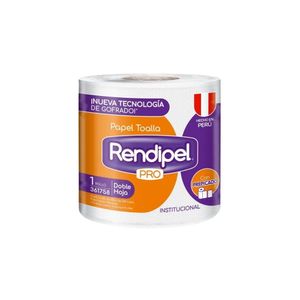 Papel Toalla RENDIPEL PRO 100mt x1u