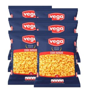 Fideos Codo Rayado VEGA Bolsa 250g x6u