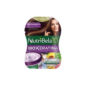 Tratamiento Para el Cabello NUTRIBELA Biokeratina Sachet 27ml
