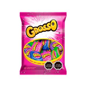 Gomas de mascar GROSSO Sabores Surtidos Bolsa 325g