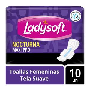 Toallas Higiénicas LADYSOFT Maxi Pro Paquete 10u