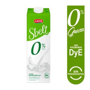 Leche LAIVE Sbelt UHT Caja 946ml