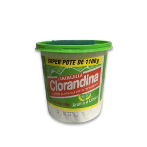 Lavavajilla en Pasta CLORANDINA Limón Pote 1100gr