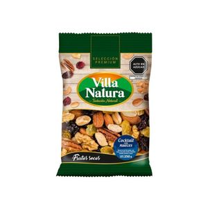 Piqueo VILLA NATURA Cocktail de Nueces Bolsa 250g