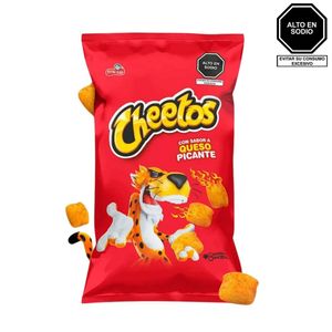 Piqueos CHEETOS Queso Picante Bolsa 180g