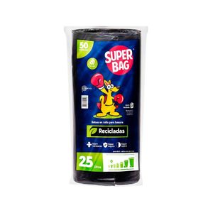 Bolsa de Basura SUPER BAG 25Lt 50u
