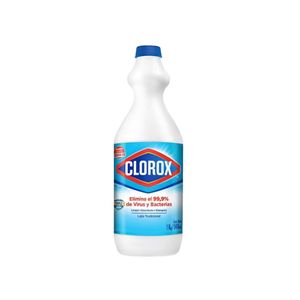 Lejía CLOROX Tradicional Botella 1Lt