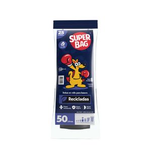 Bolsa de Basura SUPER BAG 50Lt 25u