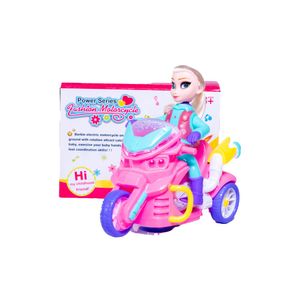 MUÑECA CON MOTO CAJA