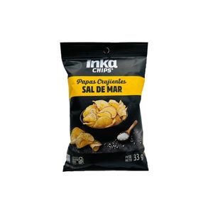Papas Fritas INKA CHIPS Sal de Mar Bolsa 33g