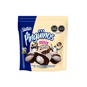 Pastel Pingüinos MARINELA Minix Cookies and Cream Paquete 200gr