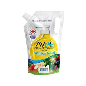 Jabón Líquido Antibacterial AVAL Mágica Vainilla Doypack 800ml