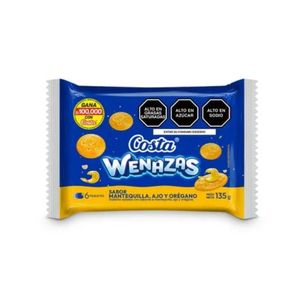 Galletas Wenasas COSTA Paquete 22.5gr x6u