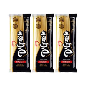 Fideos Spaguetti D'GUSSTO Bolsa 1Kg Paquete 3u