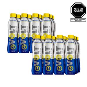 Bebida Energizante VOLT Gingseng Sin Azúcar Botella 300ml x24u