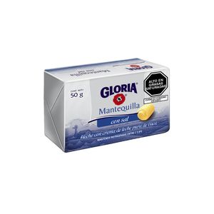 Mantequilla con Sal GLORIA Barra 50gr
