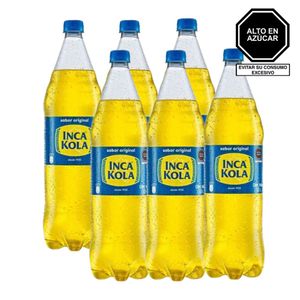 Gaseosa INCA KOLA Botella 1.5L Paquete 6u