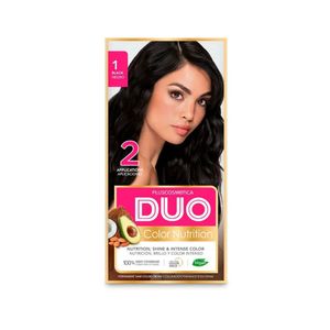 Tinte DUO COLOR NUTRITION # 1 Negro Kit