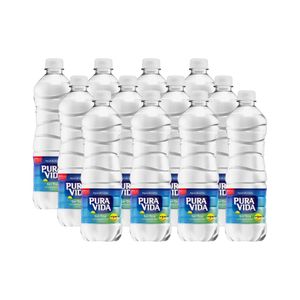 Agua de Mesa PURA VIDA Sin Gas Botella 650ml Paquete 12u