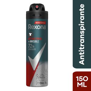 Desodorante Aerosol REXONA para Hombre Invisible Frasco 87g