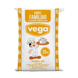 Arroz Económico VEGA Amarillo Saco 25kg