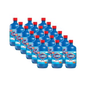 Lejía CLOROX Tradicional Botella 335g Paquete 18u