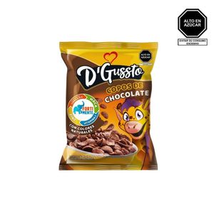 Cereal DGUSSTO Copos de Chocolate Bolsa 18g