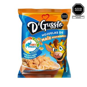 Cereal DGUSSTO Hojuelas Azucaradas Bolsa 42g