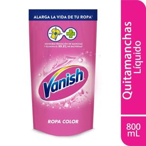 Quitamanchas Líquido VANISH Rosa Botella 800ml