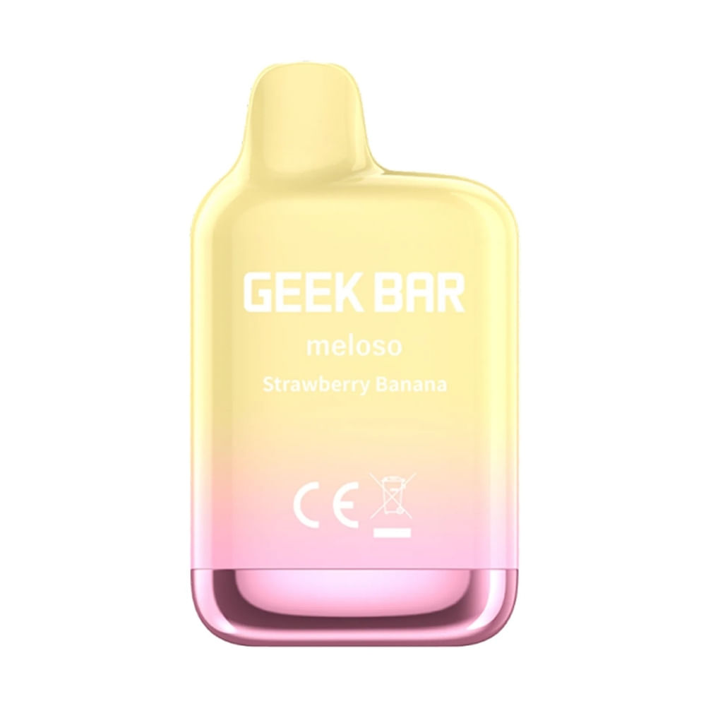 Vape GEEK BAR Mini Strawberry Banana 1500 Puff | Vega - vegaperu