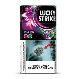 Cigarros LUCKY STRIKE Wild Mora XL Cajetilla 10u