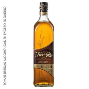 Ron FLOR DE CAÑA Añejo 4 años Botella 750ml