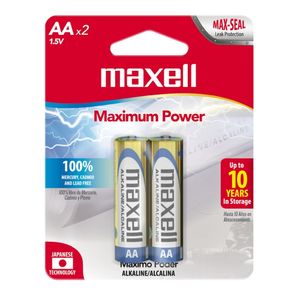 Pilas MAXELL AA Pack 2u