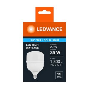 Foco Led LEDVANCE High Power Luz Fría 20W