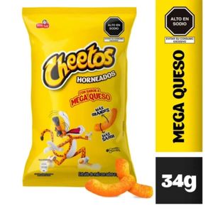 Piqueos CHEETOS Queso Horneados Bolsa 34gr