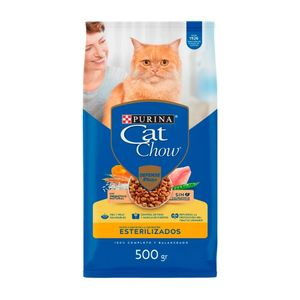 Comida para Gatos CAT CHOW Esterilizados Defense Plus Bolsa 500g