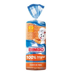 Pan de Molde BIMBO Integal Familiar Bolsa 620g