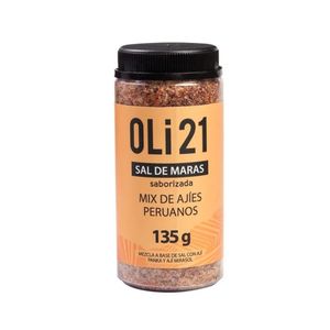 Sal de Maras OLI21 Saborizada con Mix de Ajies Frasco 135g