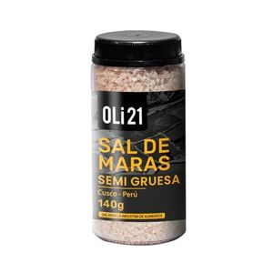 Sal de Maras Semi Gruesa OLI Frasco 140gr