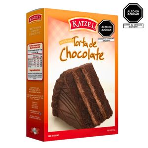Mezcla para Torta KATZEL Sabor a Chocolate Caja 510gr