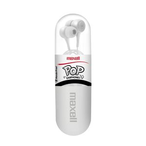Audifonos MAXEL Pop Blanco In-ear Manos Libres