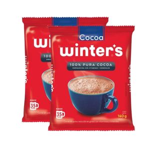 Cocoa WINTERS Reforzada Bolsa 140g x2u