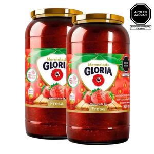 Mermelada GLORIA Fresa Barril 950g x2u