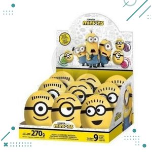 Pastillita BENEVIA Huevo Minions Sabor Surtidos Empaque 30g Display 9u