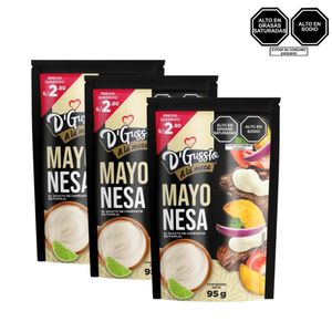 Mayonesa DGUSSTO Sachet 30gr x3u