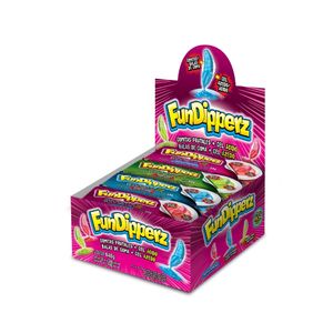 Gomitas FUN DIPPERZ Con Gel Frutos Bosque Empaquete 54g Display 12u