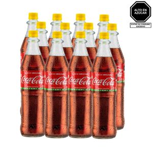 Gaseosa COCA COLA Botella Vidrio Retornable 1L Caja 12u